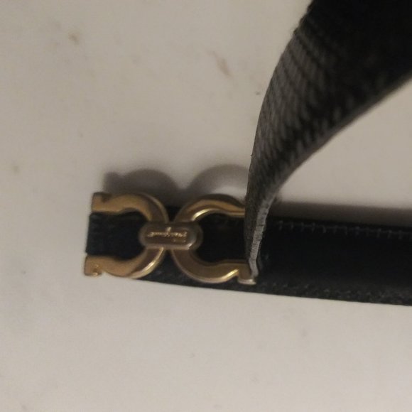 Salvatore Ferragamo Numbered Lux Belt Black - Picture 3 of 5